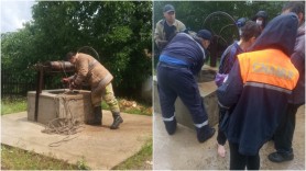 O femeie în vârstă de 62 de ani a căzut într-o fântână publică din localitatea Susleni